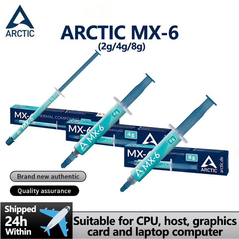 Thermal Paste Cpu - ARCTIC MX-6 (2g/4g/8g) Pasta termica ad