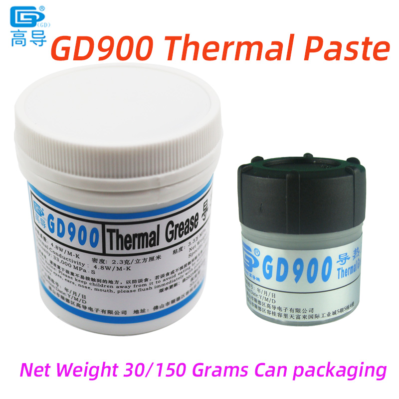 Thermal Paste Cpu - Pasta Termoconduttiva GD900 Grigia in Confezione