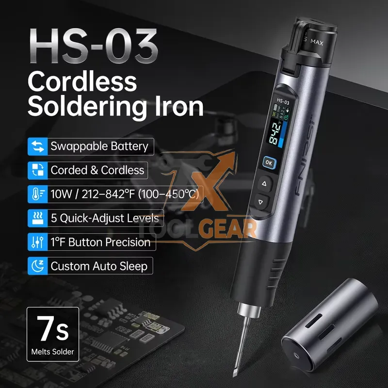 Kit Saldatore Cordless HS-03 2 - Electronics Repair In Usa recensione e prezzo