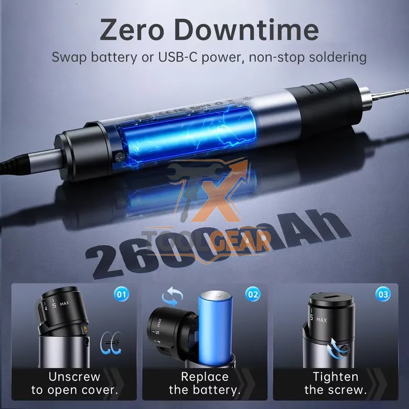 Kit Saldatore Cordless HS-03 2 - Electronics Repair In Usa recensione e prezzo