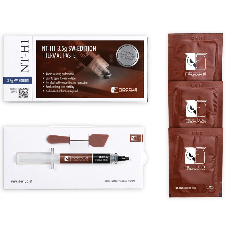 Noctua NT-H1 NT-H2 3.5g 10g Pa - Thermal Paste Cpu recensione e prezzo