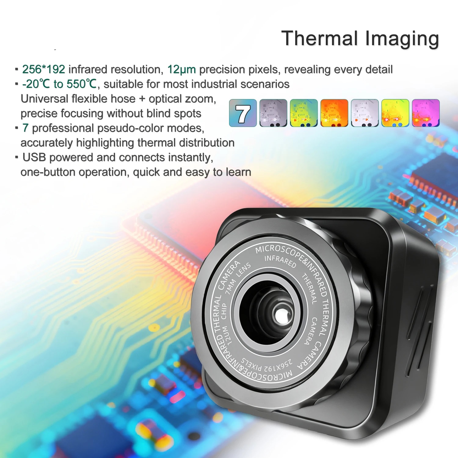 Termocamera YIZHAN 256*192 Pix - Electronics Repair In Usa recensione e prezzo
