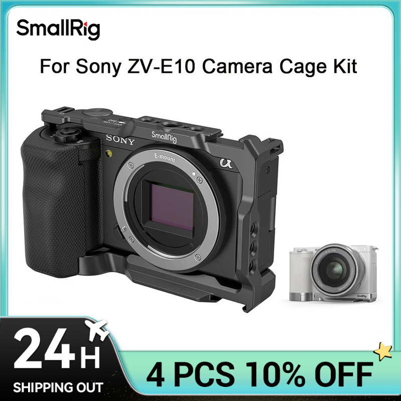SmallRig per Sony ZVE10 gabbia - Sony Camera Zv-E10 recensione e prezzo